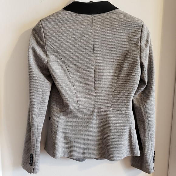 Tristan Classic Structured Blazer Pink Blue Diamond Graphic Woman Size One - Picture 2 of 16